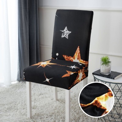 SET 4 Huse de Scaun Elastice, Marime Universala - Golden Stars