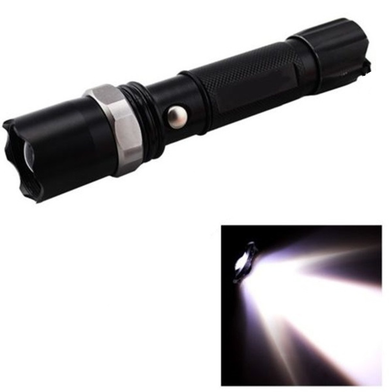 Lanterna LED cu baterie reincarcabila XY18650 Casa si gradina