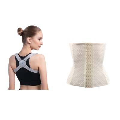 OFERTA: Corset modelator + Corector pentru spate, cu vibratii si senzor 