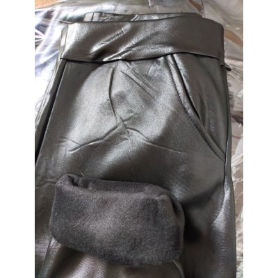 Colant vatuit dama, imitatie vizuala de piele  (cu buzunare)