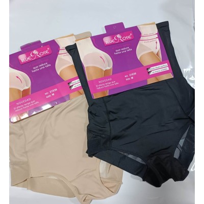 Chiloti modelatori clasici, cu banda silicon antialunecare si talie inalta