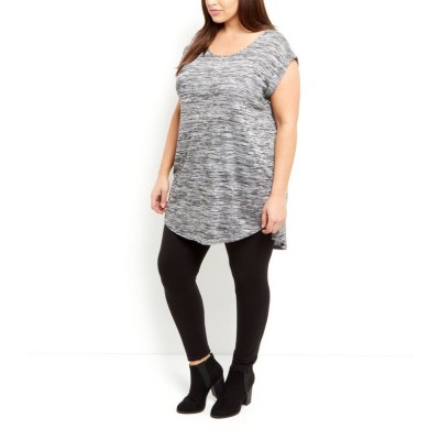 Colant vatuit dama, cu buzunare si talie inalta - marimi mari 